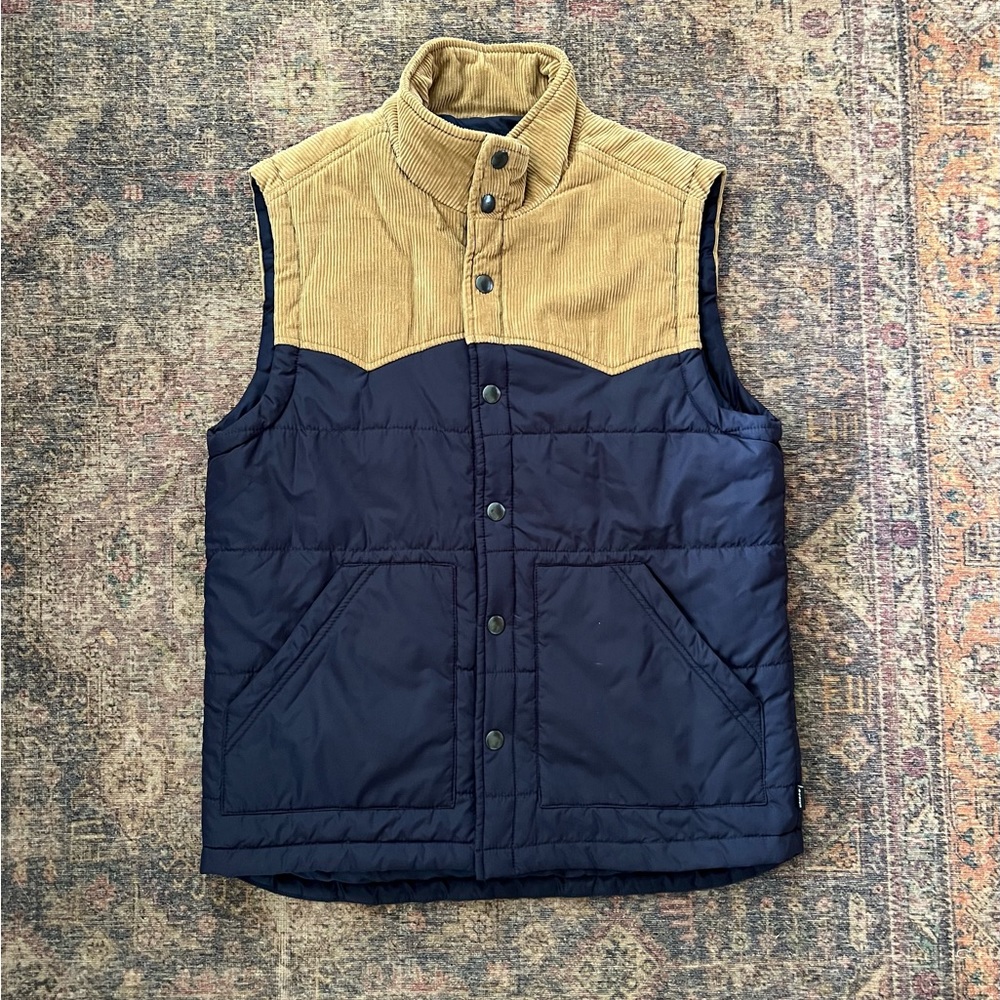 Corduroy Puffer Vest